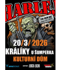 Harlej + Loco Loco - Tak jdem dál tour - Králíky