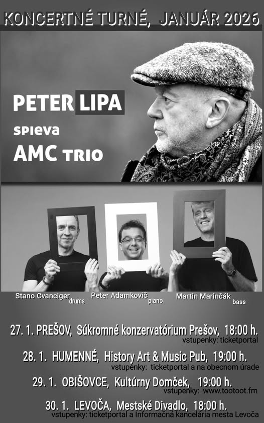 Peter Lipa + AMC Trio - Levoča