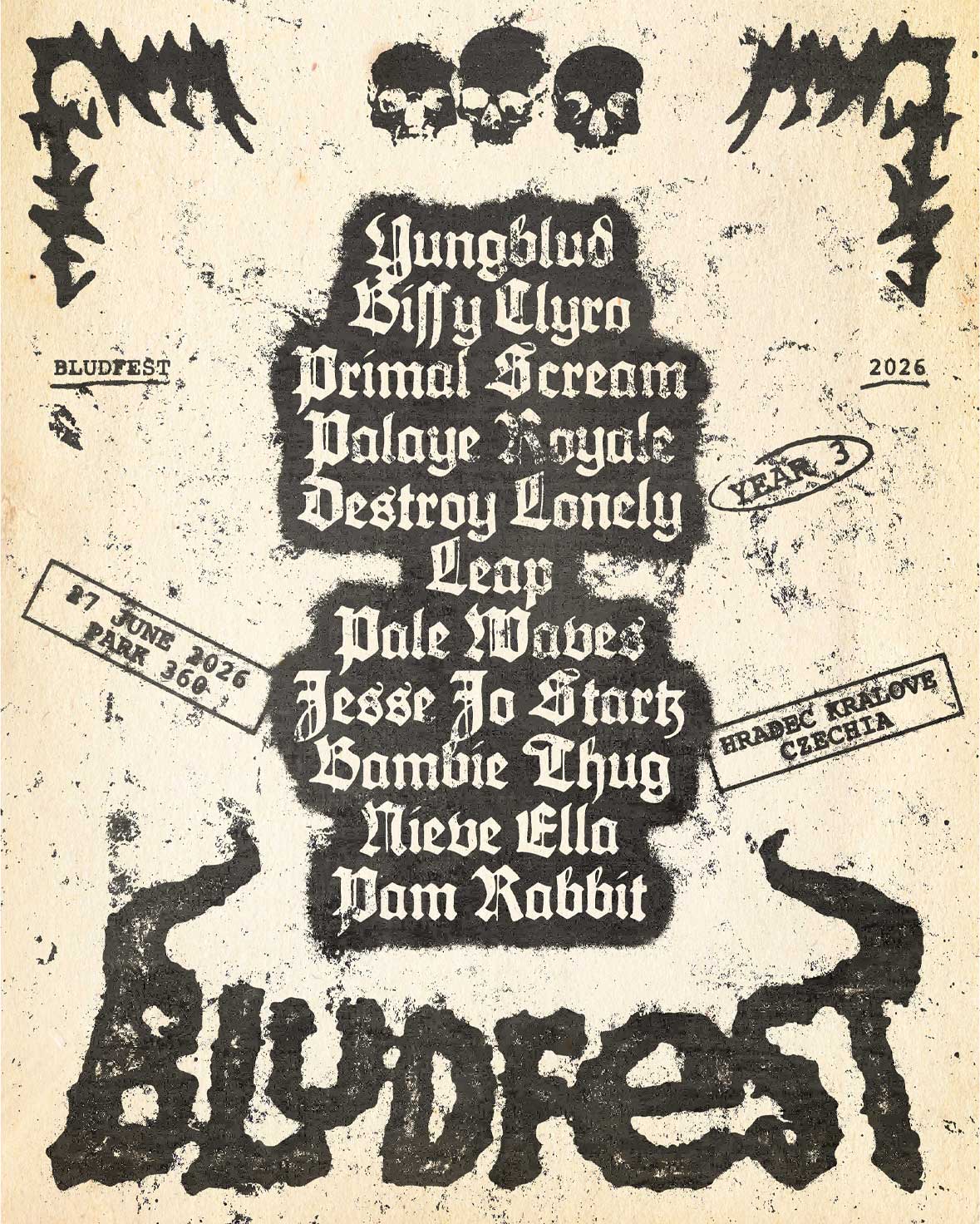 Bludfest 2026 - Hradec Králové