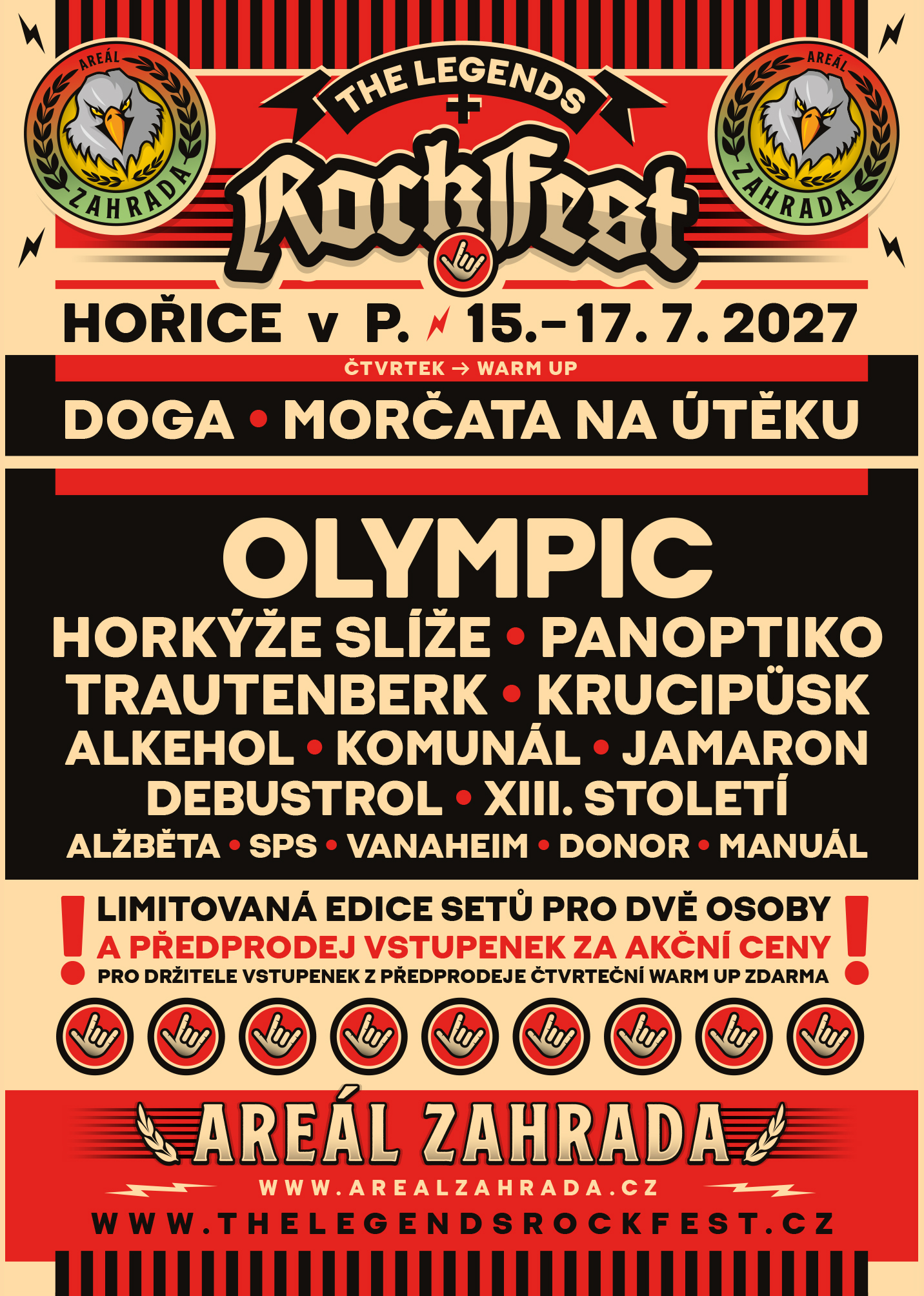 The Legends Rock Fest 2027 - Hořice