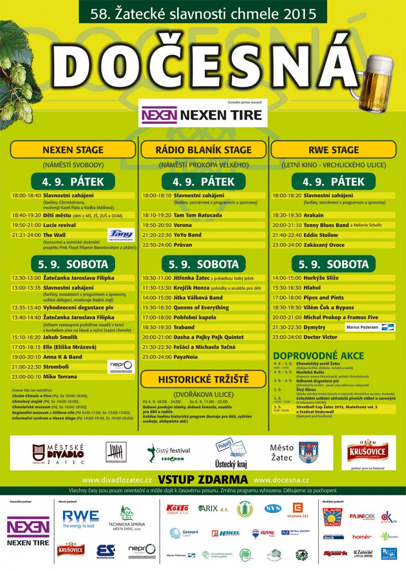 Dočesná Žatec 2015