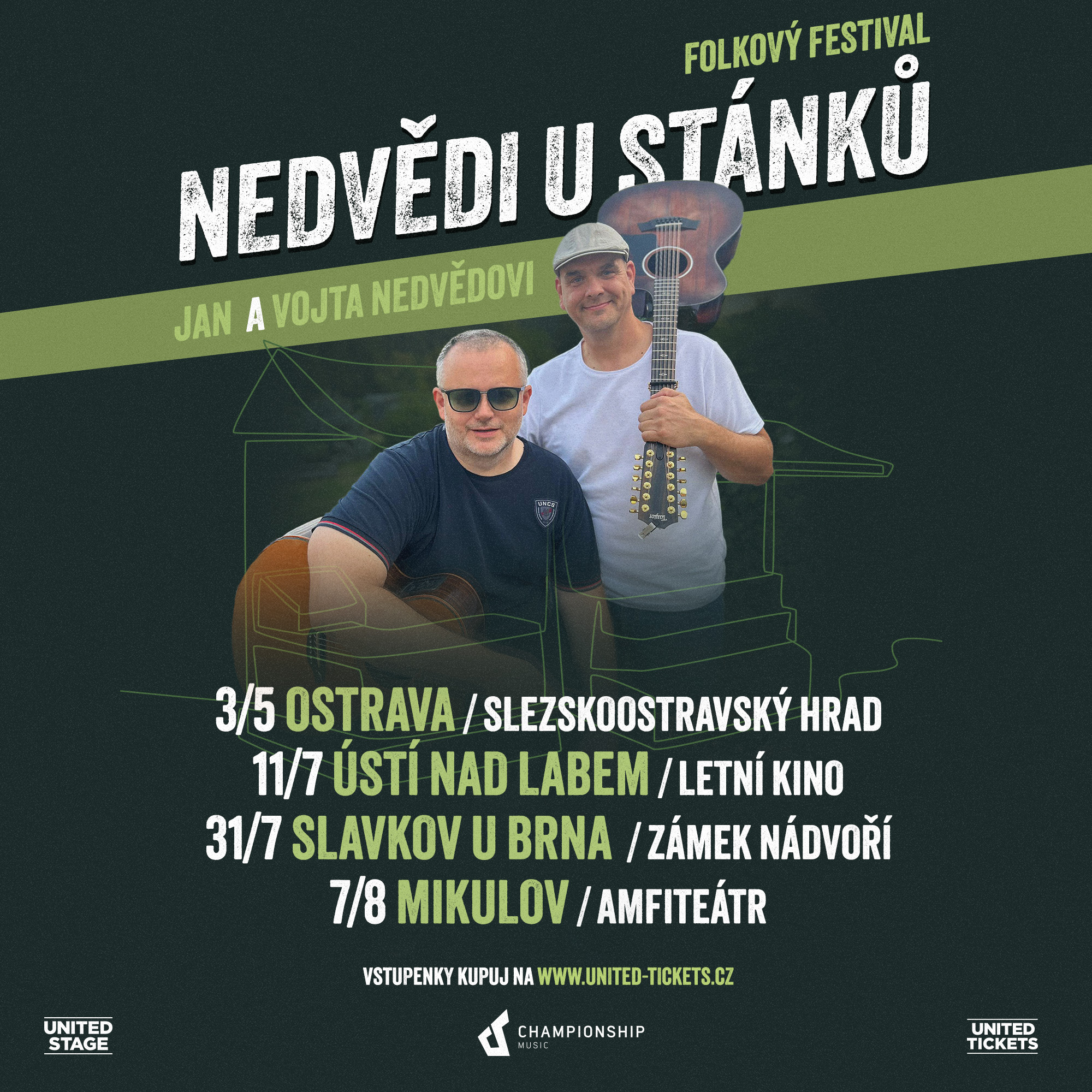 Vojta Nedvěd - NEDVĚDI U STÁNKŮ - Ústí nad Labem