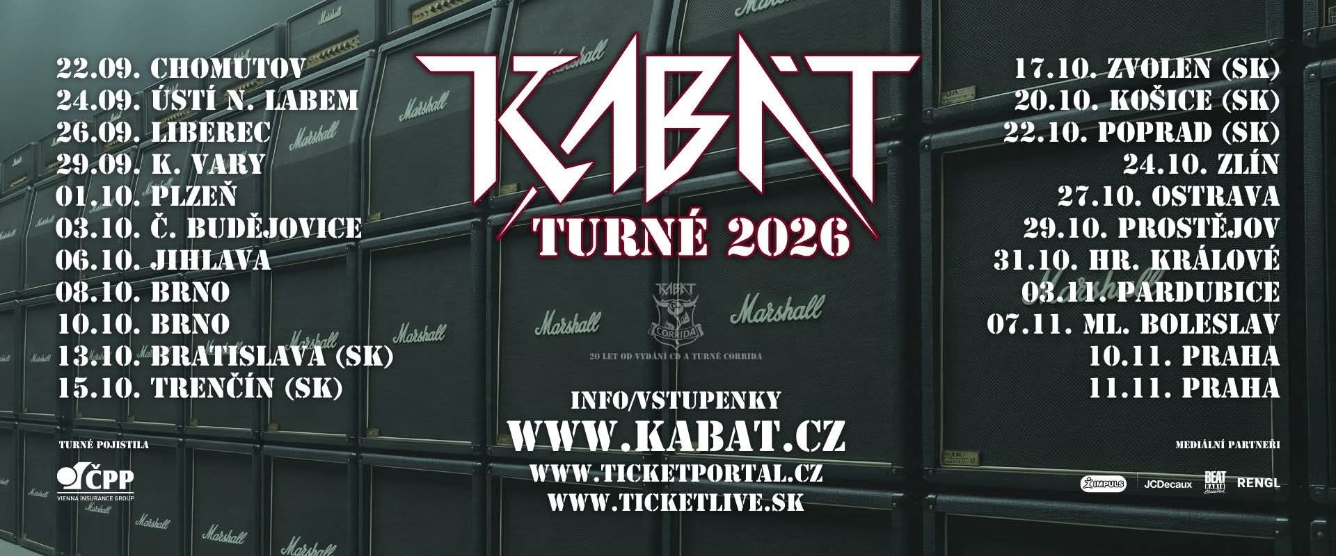 Kabát - Turné 2026 - Plzeň