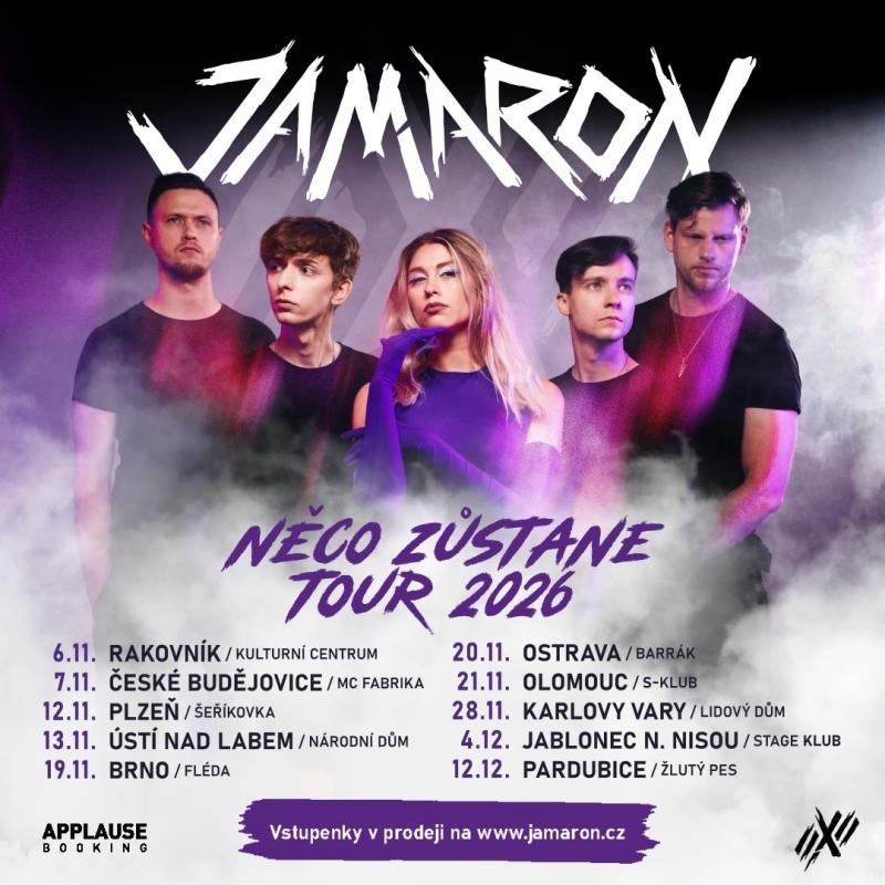 Jamaron - Něco zůstane tour 2026 - Rakovník
