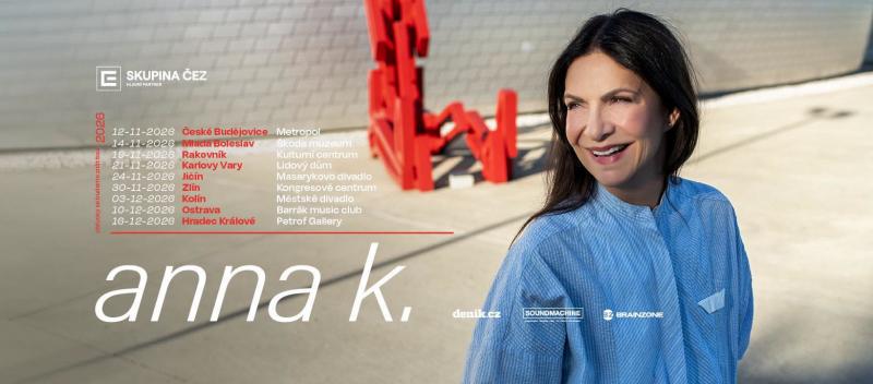 Anna K - Vždycky se budeme znát Tour - Kolín