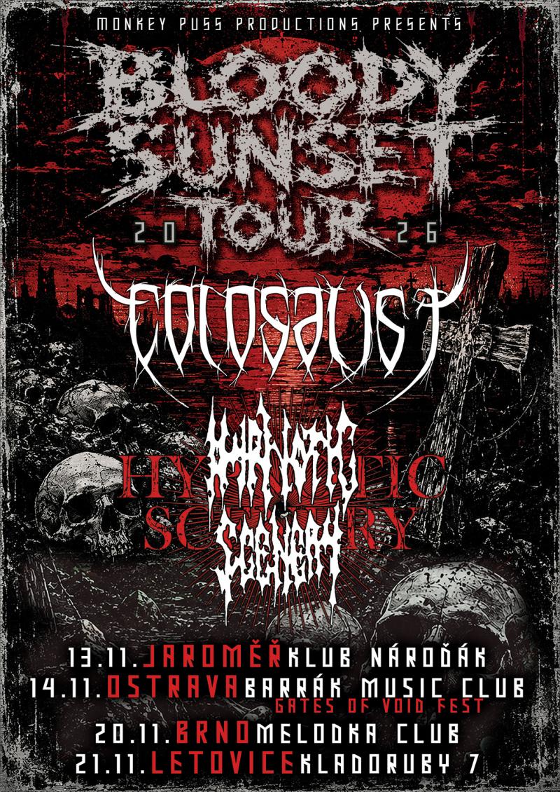 Colosalist + Hypnotic Scenery - Bloody Sunset Tour 2026 - Jaroměř
