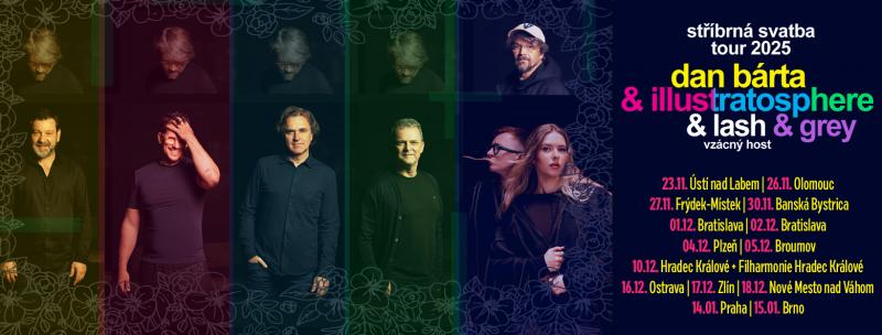 Dan Bárta & Illustratosphere – Stříbrná svatba - Ústí nad Labem