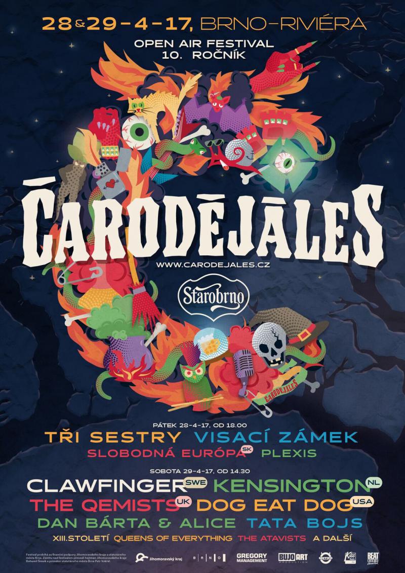 Open air festival ČARODĚJÁLES po desáté – legendy i nejčerstvější krev