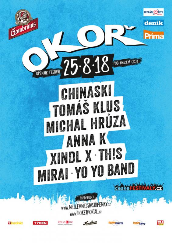 Srpnový Festival Okoř letos již po osmnácté – v sobotu 25. srpna