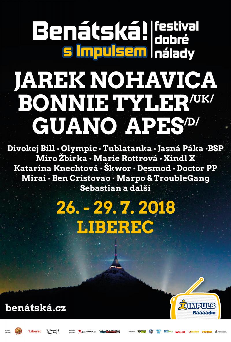 „Festival Benátská! s Impulsem je naše srdcovka, basák si tady našel manželku, je s ní už 17 let,“ říká Vašek Bláha za kapelu Divokej Bill