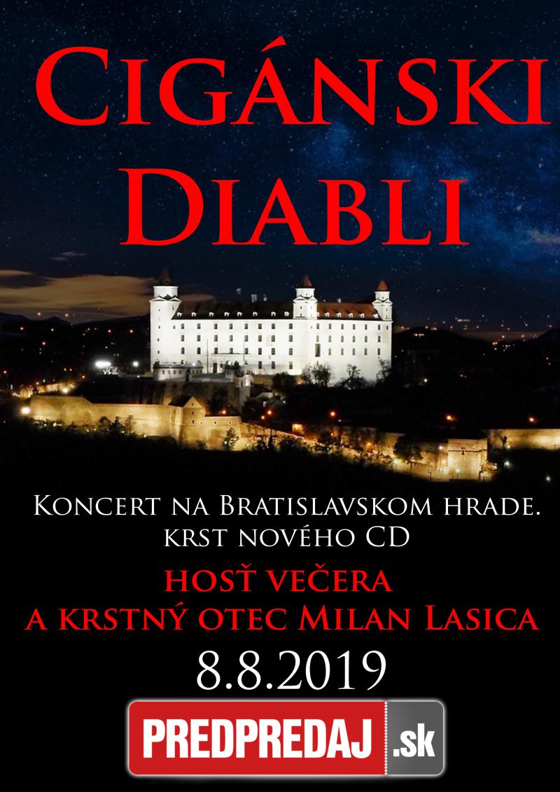 Cigánski Diabli zahrajú na Bratislavskom hrade, nové CD im pokrstí Milan Lasica