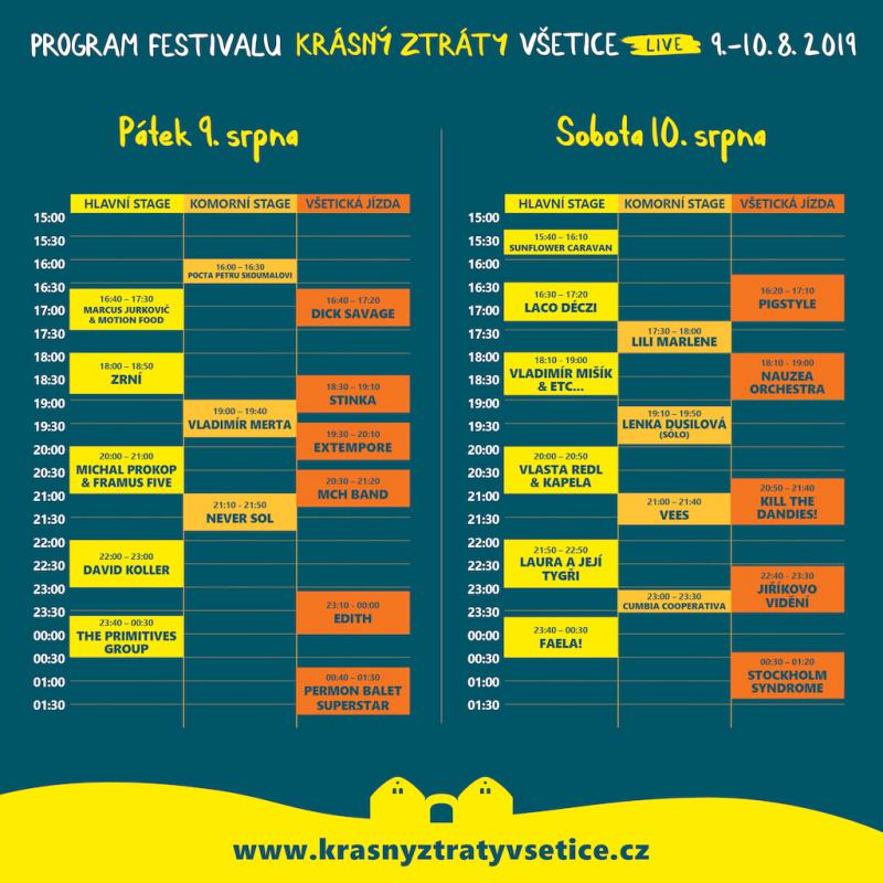 Krásný ztráty live budou festivalem setkávání. Odhalujeme, s kým si hostitel Michal Prokop zazpívá