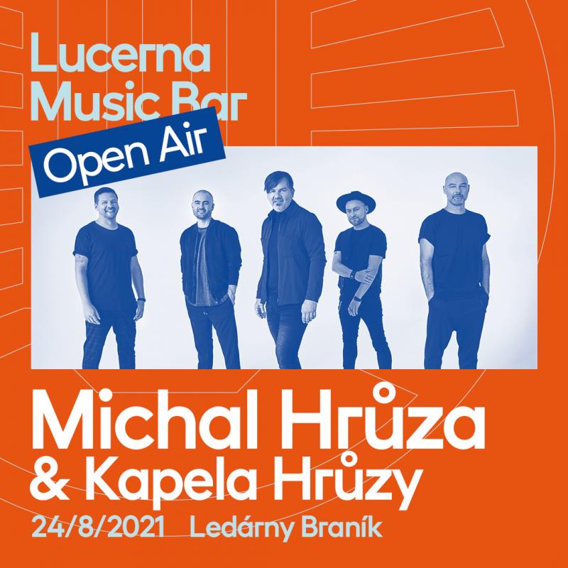 Kulturní tip: Michal Hrůza & Kapela Hrůzy – Open Air Ledárny Braník 24. srpna