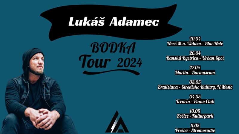 Lukáš Adamec zverejnil video k piesni Vrav si čo chceš. Naživo ju publiku predstaví na svojom BODKA Tour 2024.