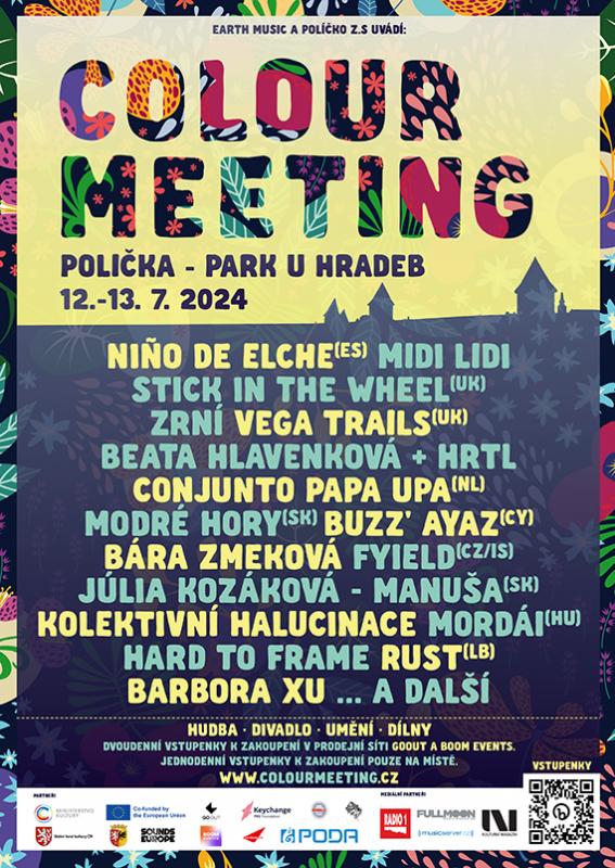 Inspirativní mezinárodní festival Colour Meeting začíná už tento pátek v Poličce!