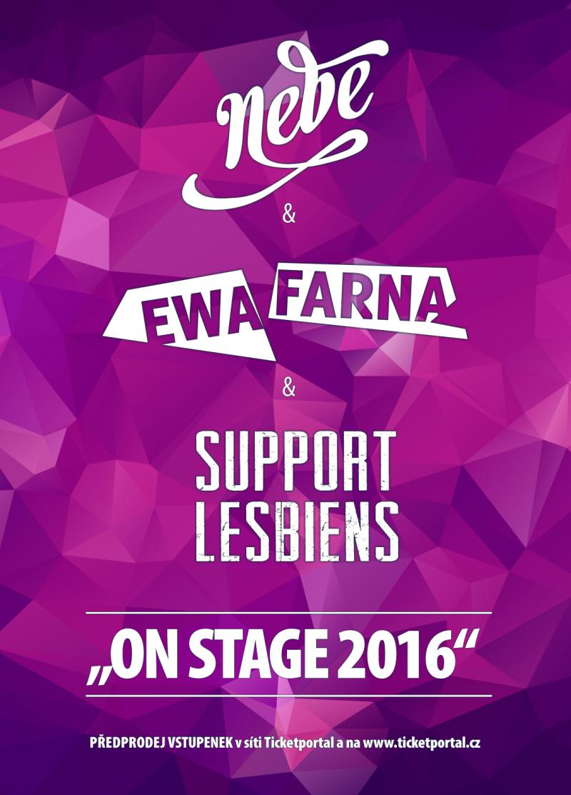 EWA FARNA, SUPPORT LESBIENS A NEBE PŘIDÁVAJÍ DALŠÍ KONCERTY