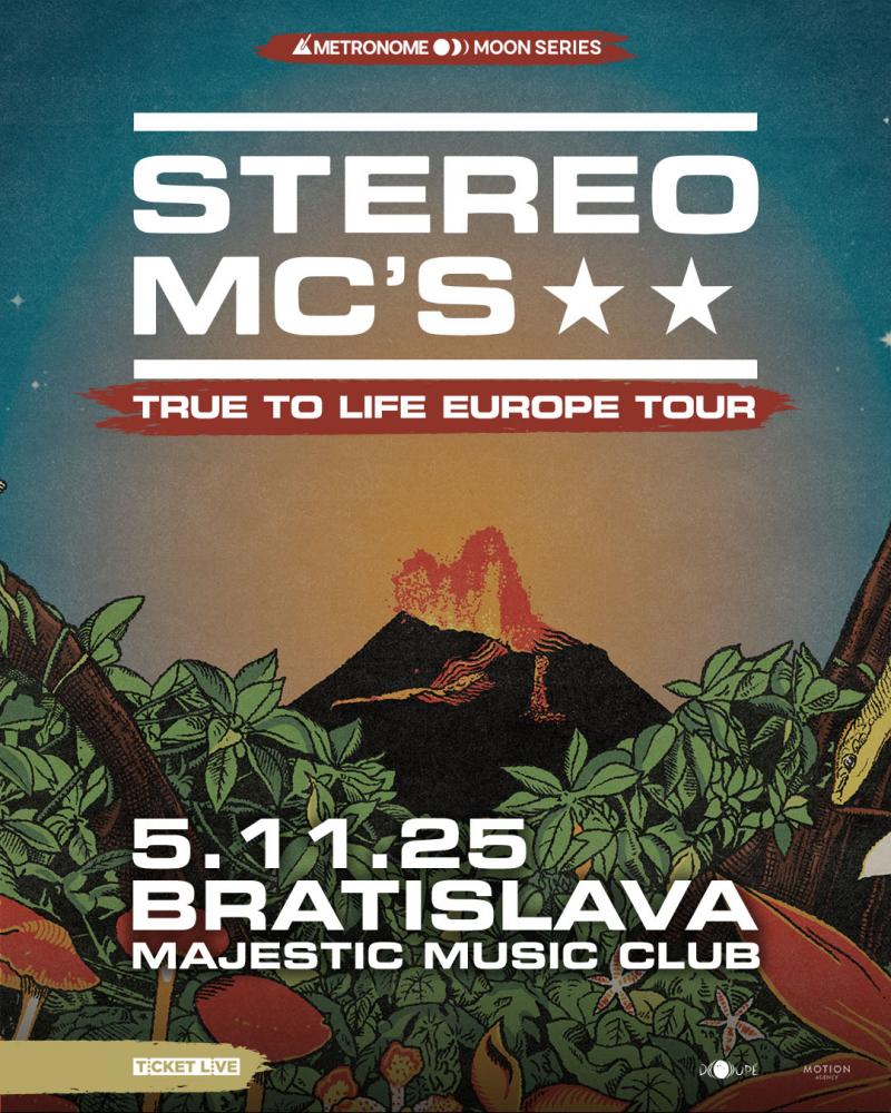 Ikonická britská kapela Stereo MC's roztancuje 5. novembra Majestic Music Club v Bratislave