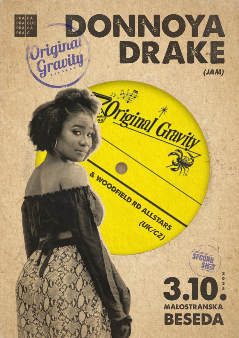 Uhrančivá Donnoya Drake již tento pátek poprvé rozezpívá Prahu