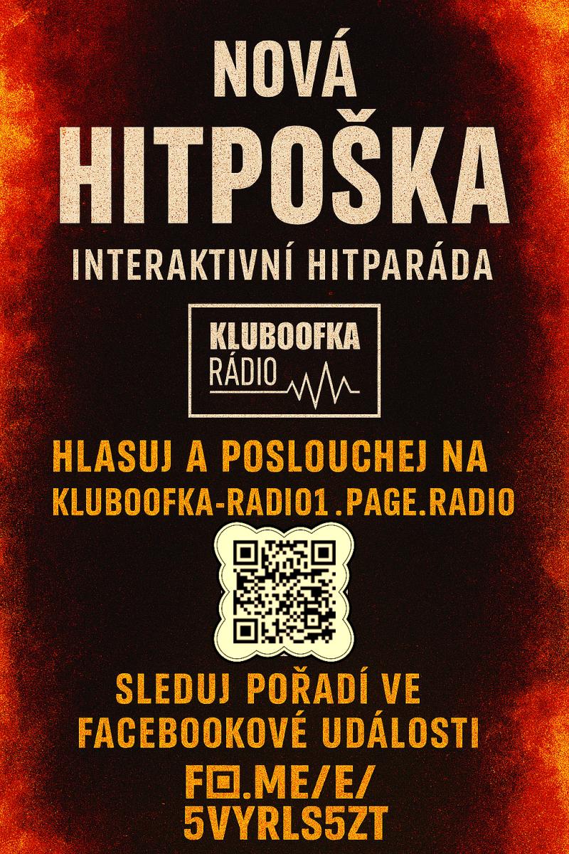 HITPOŠKA: Nová interaktivní hitparáda na Rádiu Kluboofka