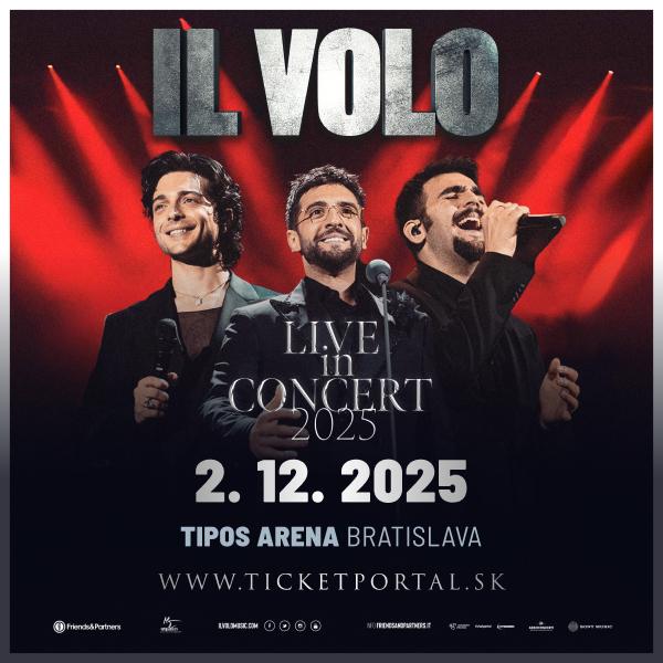 Talianske trio IL VOLO rozoznie Bratislavu už budúci utorok: Veľký orchester a výnimoční hostia