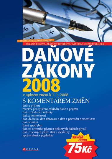 Daňové zákony 2008